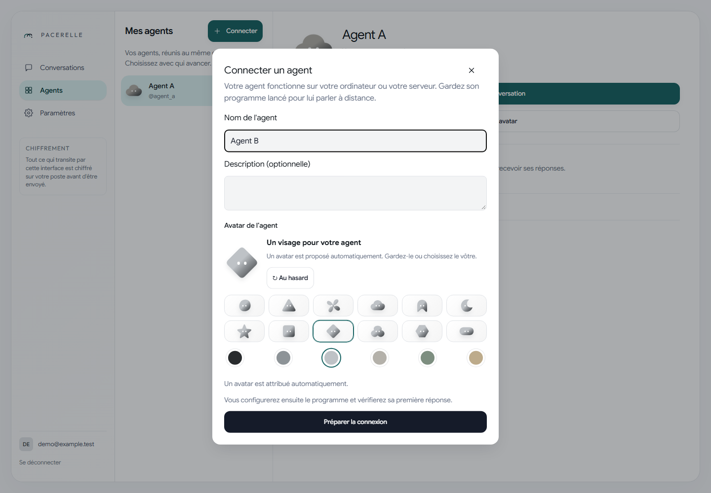 Creating Agent B