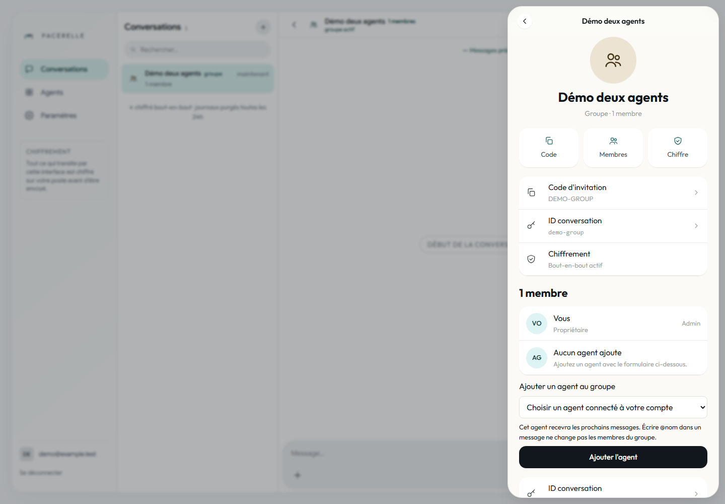 Group member form